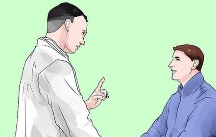 Een gesprek met een dokter voordat hij stopte met drinken