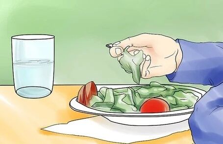 Zorg ervoor dat je eet voordat je drinkt